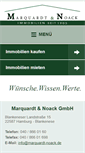 Mobile Screenshot of marquardt-noack.de