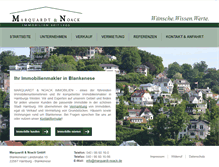Tablet Screenshot of marquardt-noack.de